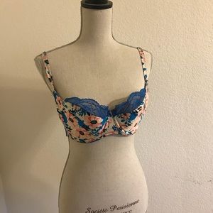 Sexy Lacy Multi-Colored Bra.